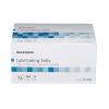 McKesson Lubricating Jelly, 3 g [144 Count] Water Based Non-Sticky Lube, Water Soluble Lubricant Gel – for Surgical, Medical, Personal – Sterile Individual Packets