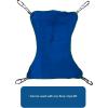 McKesson Patient Lift Aid – Polyester Full Body Transfer Sling – Size XL, 600 lbs Weight Capacity, 12 Count