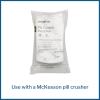 McKesson Pill Crusher Pouches, Single Use, Disposable, Clear, 50 Count, 20 Packs, 1000 Total, 50 Count, 160 Packs, 8000 Total