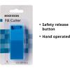 McKesson Pill Cutter for Small and Large Pills, Plastic, Stainless Steel Blade, Blue, 1 Count
