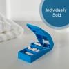 McKesson Pill Cutter for Small and Large Pills, Plastic, Stainless Steel Blade, Blue, 1 Count