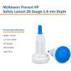 McKesson Prevent HP Safety Lancet 28 Gauge Needle 1.6 mm Depth Box(s), /Box