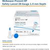 McKesson Prevent HP Safety Lancet 28 Gauge Needle 1.6 mm Depth Box(s), /Box