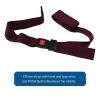 McKesson Push Button Strap, Adjustable, 7 ft Nylon Strap for Stretchers and Backboards, Quick Release Buckle, Burgundy, 1 Count