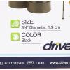 McKesson Replacement Cane/Crutch Tip, 7/8 in Diameter, 1 Count, 1 Pack((10 ct))