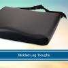 McKesson Seat Cushion for Wheelchairs and Office Chair, Foam, 18 in x 16 in x 3 in, 1 Count(18 W X 16 L X 3 D Inch ( 4 ct))