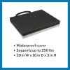 McKesson Seat Cushion for Wheelchairs and Office Chair, Foam, 18 in x 16 in x 3 in, 1 Count(20 W X 16 L X 3 D Inch ( 1 ct))