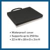 McKesson Seat Cushion for Wheelchairs and Office Chair, Foam, 18 in x 16 in x 3 in, 1 Count(22 W X 18 L X 3 D Inch ( 1 ct))