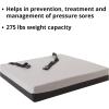 McKesson Seat Cushion for Wheelchairs and Office Chair, Foam/Gel, 22 in x 18 in x 3 in, 1 Count(20x18x3 Inch (Pack of 1))