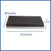 McKesson Seat Cushion for Wheelchairs and Office Chair, Foam/Gel, 22 in x 18 in x 3 in, 1 Count(22x18x3 Inch (Pack of 1))