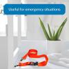 McKesson Spine Board Straps with Quick Release Buckle for Medical Backboards with Pins, Stretchers – Speed Clip Strap, Orange Nylon, 72 in, 1 Count((1 ct))