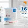 McKesson Super Briefs, [16 Count], Size M, 32-44 in. Incontinence Adult Diapers with Tabs, Moderate Absorbency, Unisex, Disposable, Elastic Leg Gathers and Contoured Fit for Men and Women