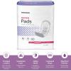 McKesson Super Pads for Women, Incontinence, Moderate Absorbency, 10 in, 22 Count, 1 Pack(One Size Fits Most 22 Count)