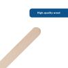 McKesson Tongue Depressors [1000 Count] Adult Size, Sterile, Individually Wrapped, Wood, Unflavored, Splinter-Free, 6 in – Use for Medical, Arts, Crafts, Spa – 100 Count, Pack of 10(5.5″)
