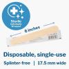 McKesson Tongue Depressors [1000 Count] Adult Size, Sterile, Individually Wrapped, Wood, Unflavored, Splinter-Free, 6 in – Use for Medical, Arts, Crafts, Spa – 100 Count, Pack of 10(6″)