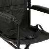 McKesson Transport Chair – Lightweight, Foldable Mobility Aid for Adults – Black, 300 lbs Weight Capacity, 1 Count