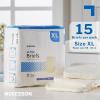 McKesson Ultra Briefs, [60 Count], XL, 58-64 in. Incontinence Adult Diapers with Tabs, Heavy Absorbency, Unisex, Disposable, Elastic Leg Gathers and Contoured Fit for Men and Women(X-Large)