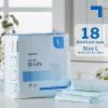 McKesson Ultra Briefs, [60 Count], XL, 58-64 in. Incontinence Adult Diapers with Tabs, Heavy Absorbency, Unisex, Disposable, Elastic Leg Gathers and Contoured Fit for Men and Women(Large)