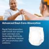 McKesson Ultra Briefs, [80 Count], Size M, 32-44 in. Incontinence Adult Diapers, Heavy Absorbency, Unisex, Disposable, Elastic Leg Gathers and Contoured Fit for Men and Women