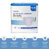 McKesson Ultra Plus Stretch Briefs, [80 Count], M/R, 32-54 in. Incontinence Adult Diapers, Heavy Absorbency, Unisex, Disposable, Elastic Leg Gathers and Contoured Fit for Men and Women