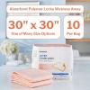 McKesson Ultra Underpads, Incontinence Bed Pads 30″ x 30″ [100 Count], Heavy Absorbency, Disposable Chux Pads for Adults, Elderly, and Baby, Pee Pads(30 X 30 Inch (Pack of 10))