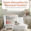 McKesson Underpads Disposable Bed Pads 30″ x 36″ [70 Count], Maximum Absorbency, Maximum Breathable Incontinence Chux for Adults, Elderly, and Baby, Pee Pads