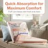 McKesson Underpads Disposable Bed Pads 36″ x 36″ [100 Count], Heavy Absorbency, Ultra Incontinence Chux Pads for Adults, Elderly, and Baby, Pee Pads(36 X 36 Inch (Pack of 100))