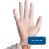 McKesson Vinyl Exam Gloves, Powder-Free, Disposable Medical Glove – Non-Sterile, Ambidextrous, Size XL