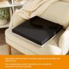 McKesson Wheelchair Cushion for Pressure Relief – Lightweight Foam Gel Seat Pad, Washable Cover, 18 in x 18 in x 3 in, 1 Count