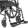 McKesson Wheelchair, Lightweight, Durable Carbon Steel, Desk-Length Arm, Swing-Away Footrest, 18″ Seat Width, 300 lbs. Capacity, 1 Count
