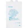 McKesson Bedside Bags – Polyethylene, Blue and White Floral Print, Open-Ended, Disposable – 0.5 mil, 7 in x 11.5 in, 100 Count, 20 Packs, 2000 Total