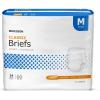 McKesson Classic Briefs, [96 Count], Medium, 32-44 in. Incontinence Adult Diapers, Light Absorbency, Unisex, Disposable, Elastic Leg Gathers and Contoured Fit for Men and Women(Medium)