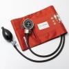 McKesson Deluxe Pocket Aneroid Sphygmomanometer, Blood Pressure with Cuff, Orange, Adult Large, 1 Count(Large Adult Cuff (1 ct))