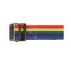 McKesson Gait Belt, Transfer and Walking, Heavy Duty with Metal Buckle, Pastel Stripe, 60 in, 1 Count(Rainbow)