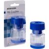 McKesson Hand-Operated Plastic Pill Crusher with Storage Compartment, Clear Body, 1 Count