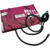 McKesson LUMEON Replacement Blood Pressure Cuff with Bulb and Valve, Nylon Cuff, 2-Tube Bladder, Burgundy, Adult Large, Gauge Not Included, 15 Count(15 Count)