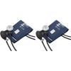 McKesson Manual Blood Pressure Monitor, Inflation Pump and Cuff for Adult Arm – Premium Pocket Aneroid Sphygmomanometer with Carrying Case, Navy, 1 Count(Adult Cuff (1 ct) (Pack of 2))