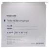 McKesson Patient Belongings Bag with Drawstring Closure, Clear, 4 in x 20 in x 20 in, 25 Count, 10 Packs, 250 Total