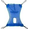 McKesson Patient Lift Sling, Mesh – Full Body Transfer Aid with Commode Opening – Size Medium, 600 lbs Weight Capacity, 1 Count