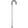 McKesson Silver Aluminum Round Handle Cane 28.75″ to 37.75″ H((1 ct))