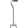McKesson Steel Small Base Quad Cane 30 to 39″ Height(Chrome)