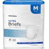 McKesson Ultra Briefs, [16 Count], Size M, 32-44 in. Incontinence Adult Diapers, Heavy Absorbency, Unisex, Disposable, Elastic Leg Gathers and Contoured Fit for Men and Women