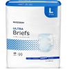McKesson Ultra Briefs, [60 Count], XL, 58-64 in. Incontinence Adult Diapers with Tabs, Heavy Absorbency, Unisex, Disposable, Elastic Leg Gathers and Contoured Fit for Men and Women(Large)