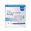 McKesson Ultra Plus Stretch Briefs, [80 Count], M/R, 32-54 in. Incontinence Adult Diapers, Heavy Absorbency, Unisex, Disposable, Elastic Leg Gathers and Contoured Fit for Men and Women