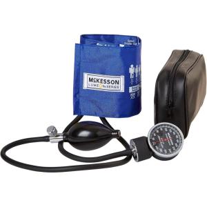 McKesson Aneroid Sphygmomanometer – Manual Blood Pressure Cuff Monitor with Carrying Case, Cuff 34-50 cm, Burgundy, 2 Count(Small Adult Cuff (19-27 cm) 2 Count)