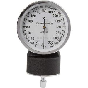 McKesson Blood Pressure Gauge for Standard Aneroid Sphygmomanometers, 300mmHg, No-Pin Stop, 1 Count