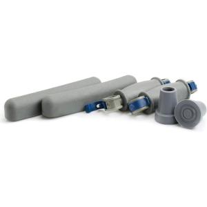 McKesson Crutch Accessory Kit, Underarm Cushions, Hand Grips, Tips, 1 Count, 1 Pair