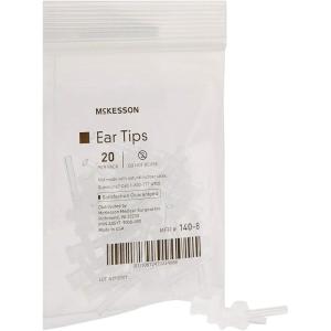 McKesson Ear Tips for Ear Wash System, Single Use, Disposable, 20 Count, 10 Packs, 200 Total(200 Count)