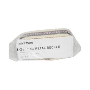 McKesson Gait Belt, Transfer and Walking, Heavy Duty with Metal Buckle, Pastel Stripe, 60 in, 1 Count(Fiesta)
