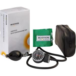 McKesson LUMEON Deluxe Aneroid Sphygmomanometer, Blood Pressure with Cuff, Pocket Size, Green, Child Small, 1 Count(Pediatric Cuff (20 ct))